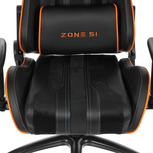 Купить Кресло игровое ZONE 51 GRAVITY оранжевый  4797148. Характеристики, отзывы и цены в Донецке