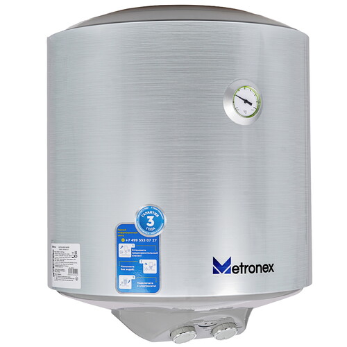 Купить Водонагреватель электрический Metronex TitanHeat MX WH 1.5kW silver  9250448. Характеристики, отзывы и цены в Донецке