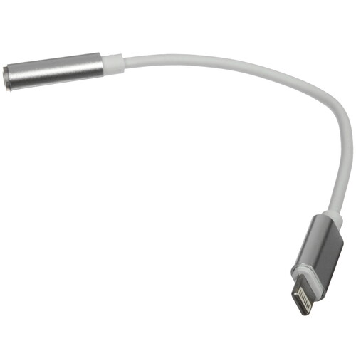 Купить Кабель соединительный   Rexant 3.5 mm jack - Lightning серебристый  5479594. Характеристики, отзывы и цены в Донецке