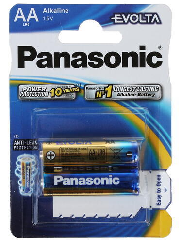Купить Батарейка Panasonic Evolta AA / AA (LR6/ER14505/FR6/R6P)  1113901. Характеристики, отзывы и цены в Донецке