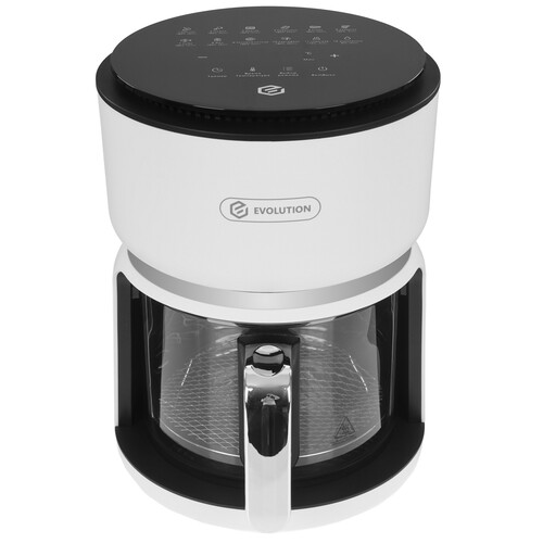 Купить Аэрогриль Evolution AirMaster Glass 1GL3 белый  9208803. Характеристики, отзывы и цены в Донецке
