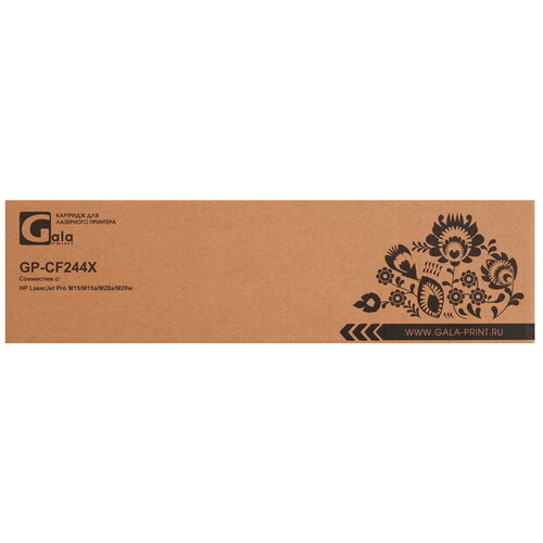 Купить Картридж лазерный GalaPrint CF244X черный  5619189. Характеристики, отзывы и цены в Донецке