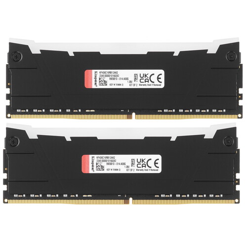 Купить Оперативная память Kingston FURY Renegade RGB [KF436C16RB12AK2/32] 32 ГБ  9100113. Характеристики, отзывы и цены в Донецке