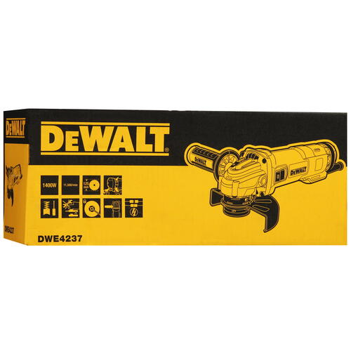 Купить Углошлифовальная машина (УШМ) DeWalt DWE4237-QS  5455809. Характеристики, отзывы и цены в Донецке