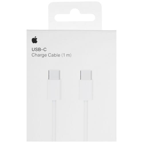 Купить Кабель круглый Apple USB Type-C - USB Type-C белый 1 м  5055883. Характеристики, отзывы и цены в Донецке