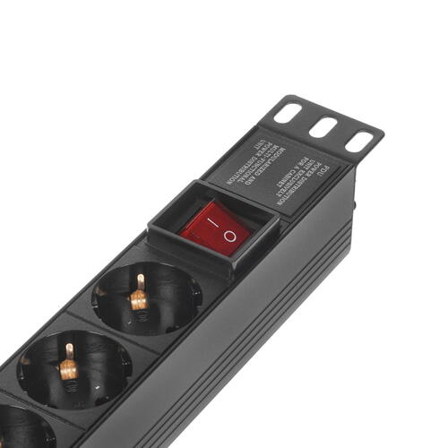 Купить Блок розеток ExeGate ServerPro PDU-19H801 Al-8S-C14-SW  8184999. Характеристики, отзывы и цены в Донецке