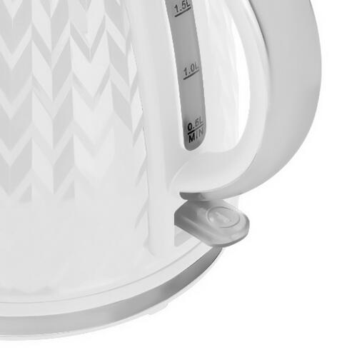 Купить Электрочайник Tesler KT-1704 белый  9054313. Характеристики, отзывы и цены в Донецке