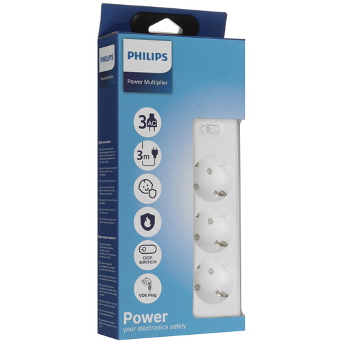Купить Сетевой фильтр Philips CHP2135 белый  9158517. Характеристики, отзывы и цены в Донецке