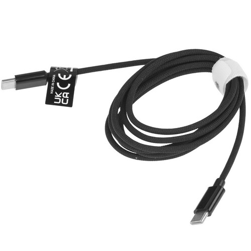Купить Кабель круглый SBS USB Type-C - USB Type-C черный 1.5 м  5617429. Характеристики, отзывы и цены в Донецке