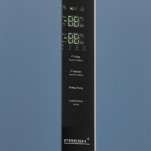 Купить Холодильник Side by Side  DEXP SBS4-59AKA синий  5400704. Характеристики, отзывы и цены в Донецке