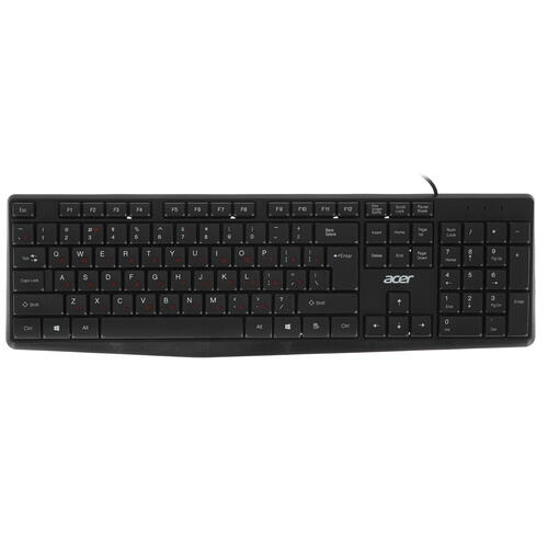 Купить Клавиатура проводная Acer OKW121 [ZL.KBDEE.00B]  5097267. Характеристики, отзывы и цены в Донецке