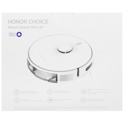 Купить Робот-пылесос HONOR CHOICE Robot Cleaner R2s Lite белый  5451927. Характеристики, отзывы и цены в Донецке
