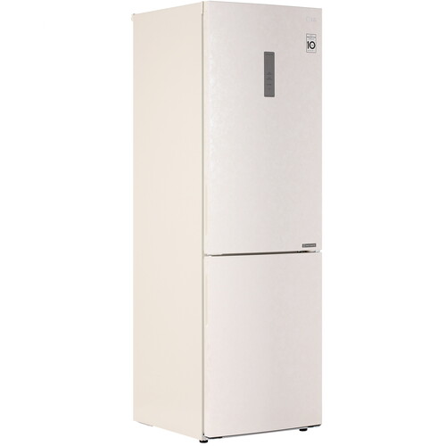 Купить Холодильник с морозильником   LG GA-B459CEWL бежевый  1614991. Характеристики, отзывы и цены в Донецке