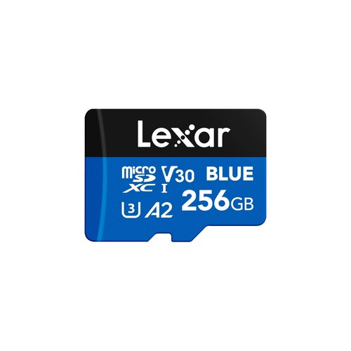 Купить Карта памяти Lexar Blue microSDXC 256 ГБ  5641135. Характеристики, отзывы и цены в Донецке