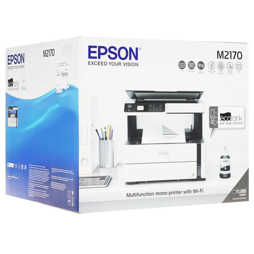 Купить МФУ струйное Epson M2170  4859294. Характеристики, отзывы и цены в Донецке