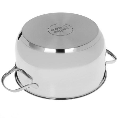 Купить Кастрюля Aceline Crystal A3CA451 4.5 л 22 см серебристый  4744792. Характеристики, отзывы и цены в Донецке