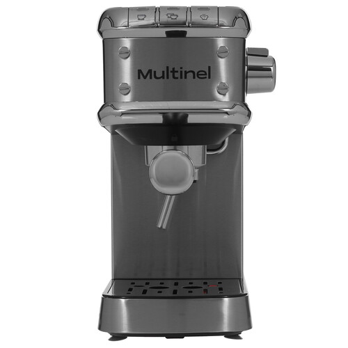 Купить Кофеварка рожковая Multinel Krema серебристый  9153374. Характеристики, отзывы и цены в Донецке
