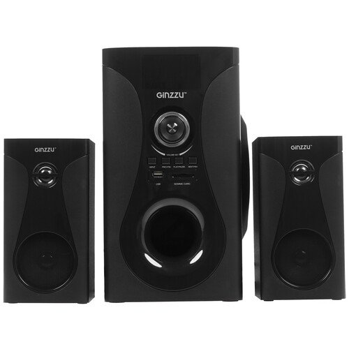 Купить Колонки Ginzzu GM-425 черный  1340732. Характеристики, отзывы и цены в Донецке