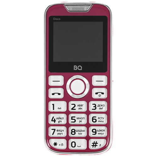 Купить Сотовый телефон BQ 2005 Disco розовый/серебристый  9111947. Характеристики, отзывы и цены в Донецке