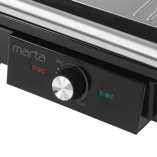 Купить Гриль Marta MT-SM1766A черный  9033615. Характеристики, отзывы и цены в Донецке