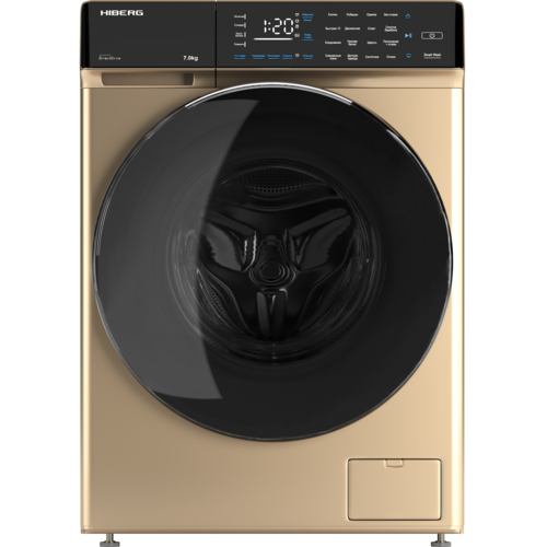 Купить Стиральная машина HIBERG i-DDQ9-712 G золотистый  9975385. Характеристики, отзывы и цены в Донецке
