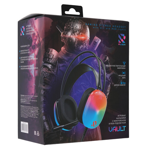 Купить Проводные наушники Smartbuy VAULT черный 2024  9189759. Характеристики, отзывы и цены в Донецке