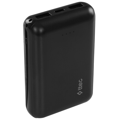 Купить Портативный аккумулятор TTEC ReCharger Duo черный  9140703. Характеристики, отзывы и цены в Донецке