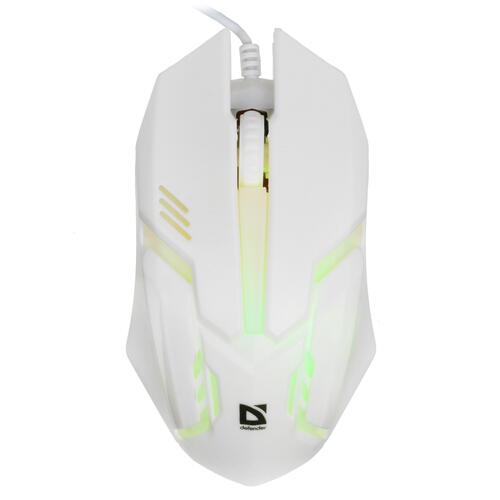 Купить Мышь проводная Defender Cyber MB-560L [52561] белый  8161292. Характеристики, отзывы и цены в Донецке