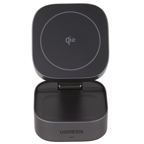 Купить Беспроводное зарядное устройство Ugreen W702 серый  9179144. Характеристики, отзывы и цены в Донецке