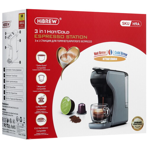 Купить Кофемашина капсульная Hibrew ST-504  9156832. Характеристики, отзывы и цены в Донецке