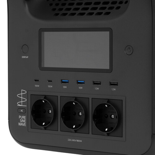 Купить Портативная зарядная станция TopON TOP-H1800 серый  9224468. Характеристики, отзывы и цены в Донецке