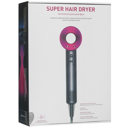 Купить Фен SenCiciMen Super hair dryer HD-15 синий/золотистый  5483074. Характеристики, отзывы и цены в Донецке