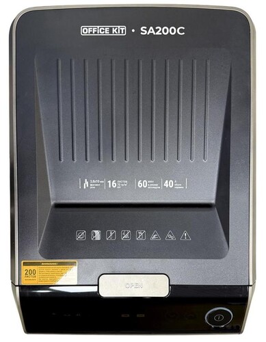 Купить Уничтожитель бумаг Office Kit SA200С  9270404. Характеристики, отзывы и цены в Донецке