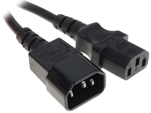 Купить Кабель питания Cablexpert IEC 320 C13 - IEC 320 C14  1267149. Характеристики, отзывы и цены в Донецке