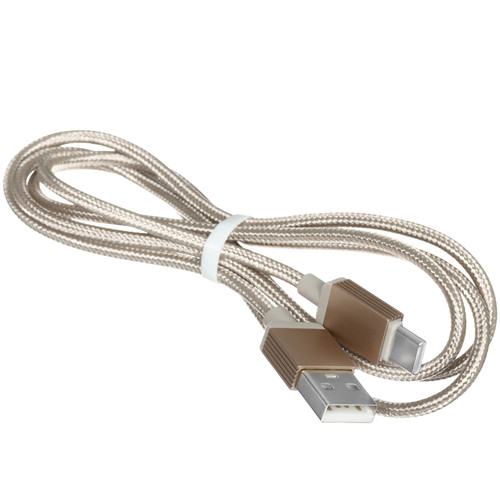Купить Кабель Borofone USB Type-C - USB Type-A золотистый  5635349. Характеристики, отзывы и цены в Донецке