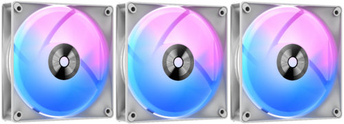 Купить Комплект вентиляторов Ocypus Delta F12 ARGB [Delta-F12-WH3AM00X-GL] белый  5490788. Характеристики, отзывы и цены в Донецке