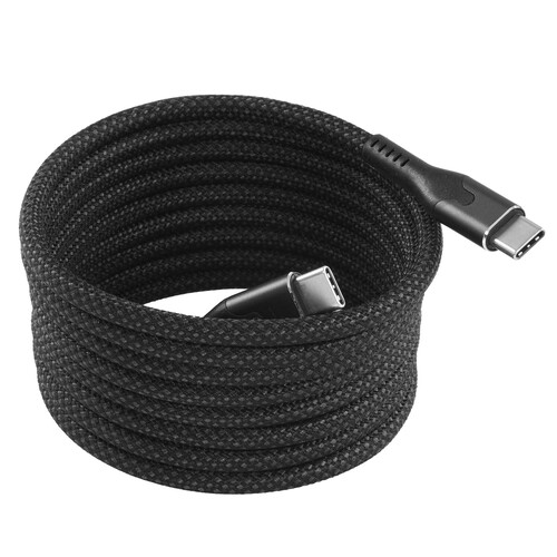 Купить Кабель круглый STATIK USB Type-C - USB Type-C черный 2 м  9240643. Характеристики, отзывы и цены в Донецке