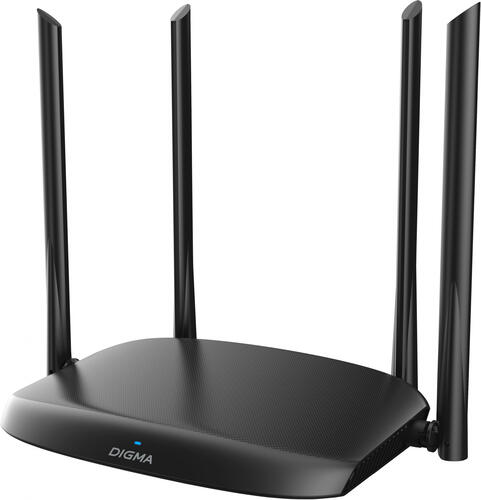 Купить Wi-Fi роутер DIGMA DWR-AC1202  5431876. Характеристики, отзывы и цены в Донецке