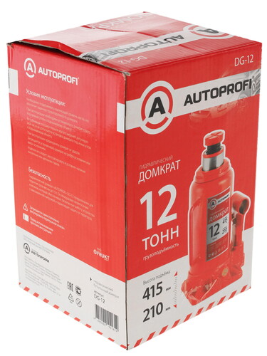 Купить Домкрат Autoprofi DG-12  1074041. Характеристики, отзывы и цены в Донецке