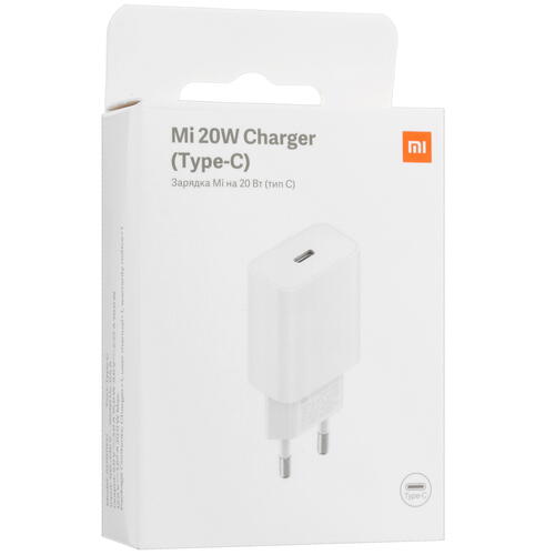 Купить Сетевое зарядное устройство Xiaomi Mi 20W белый  4823061. Характеристики, отзывы и цены в Донецке