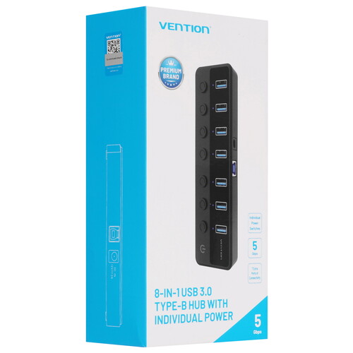 Купить USB-разветвитель Vention CHXB0  9159616. Характеристики, отзывы и цены в Донецке