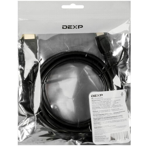 Купить Кабель однонаправленный DEXP HDMI - mini HDMI, 1.8 м  1008297. Характеристики, отзывы и цены в Донецке