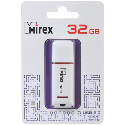 Купить Память USB Flash 32 ГБ Mirex Knight [13600-FMUKWH32]  4867939. Характеристики, отзывы и цены в Донецке