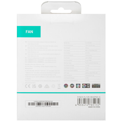 Купить Комплект реверсных вентиляторов DEEPCOOL FL12R  5614119. Характеристики, отзывы и цены в Донецке