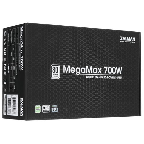 Купить Блок питания ZALMAN MegaMax (TXll) 700W  1608477. Характеристики, отзывы и цены в Донецке