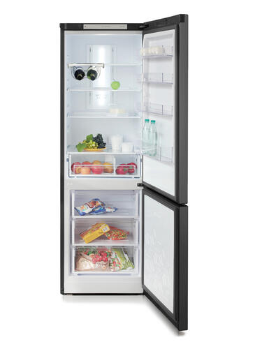 Купить Холодильник с морозильником   Бирюса W960NF серый  9055877. Характеристики, отзывы и цены в Донецке