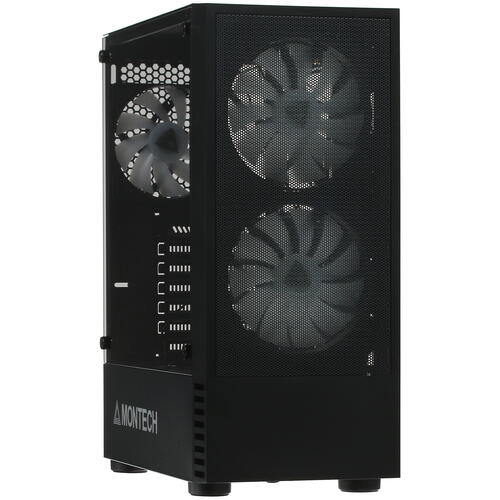 Купить Корпус MONTECH X2 MESH (B)  черный  4887481. Характеристики, отзывы и цены в Донецке