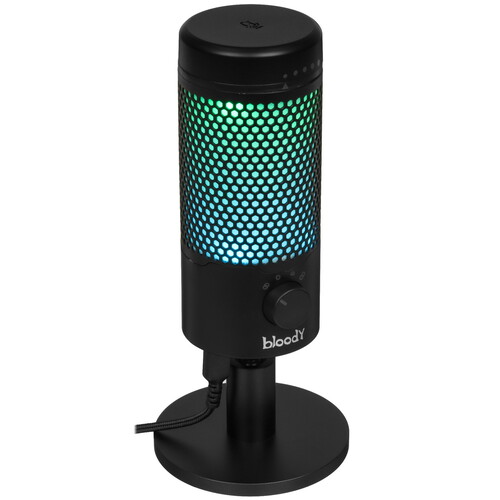 Купить Микрофон A4Tech Bloody GM50 Pro черный  5458257. Характеристики, отзывы и цены в Донецке