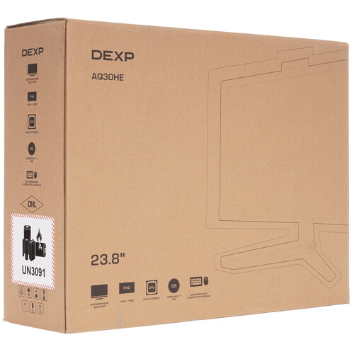 Купить 23.8" Моноблок DEXP Aquilon AQ30HE  9191320. Характеристики, отзывы и цены в Донецке