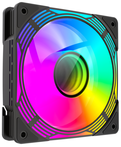 Купить Вентилятор GameMax FN12A-C8I [FN12A-C8I] черный  9092051. Характеристики, отзывы и цены в Донецке